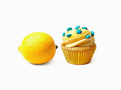 柠檬,杯形蛋糕