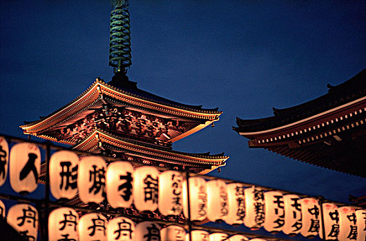 日本,东京,庙宇
