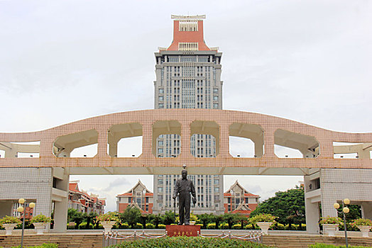 福建省厦门市集美大学校园