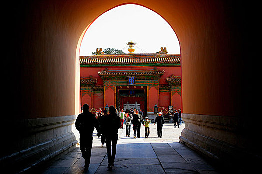 北京故宫博物院紫禁城神武门