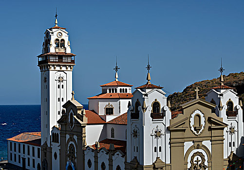 大教堂,坎德拉里亚,特内里费岛,加纳利群岛,西班牙,欧洲