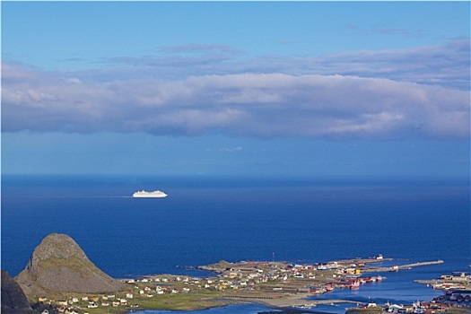 远洋客轮,挪威,海岸