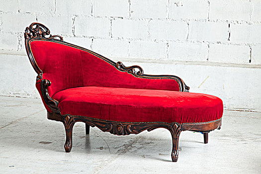 现代,红色,沙发