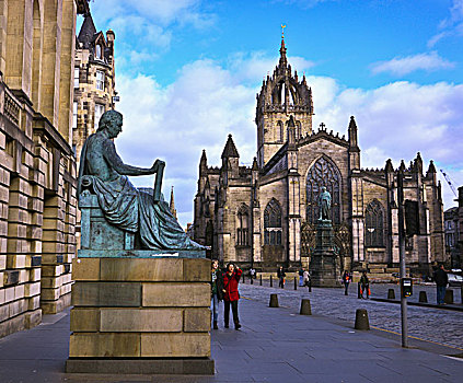 苏格兰爱丁堡建筑及城市景观