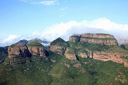 布莱德河峡谷,南非