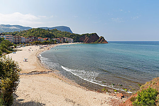 海滩,黑海,省,区域,土耳其,亚洲