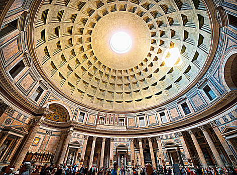 穹顶,万神殿,罗马
