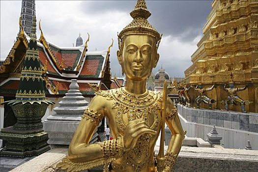 泰国,曼谷,玉佛寺,庙宇