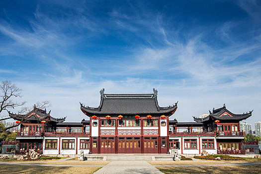 中式传统建筑,南京莫愁湖公园