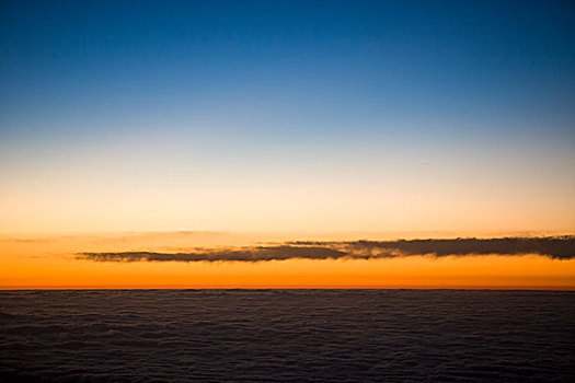 高空飞行,空中美景