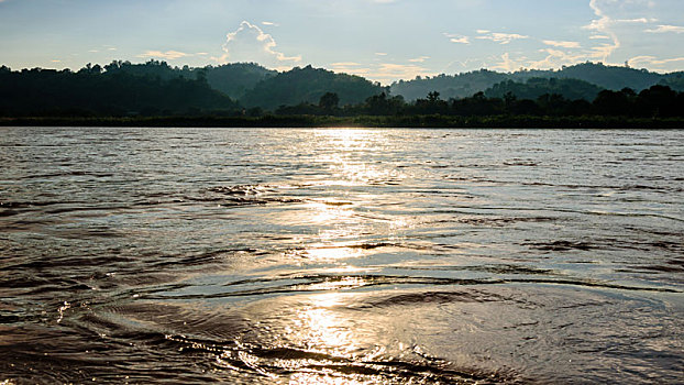 湄公河,阳光