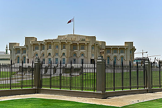 宫殿,多哈,卡塔尔,亚洲