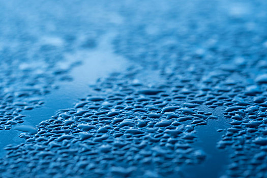水滴,雨,汽车,屋顶