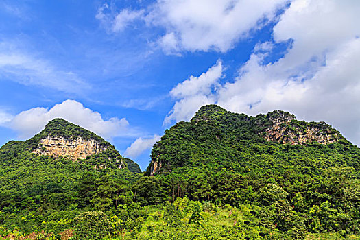 中国广西漓江山水风光