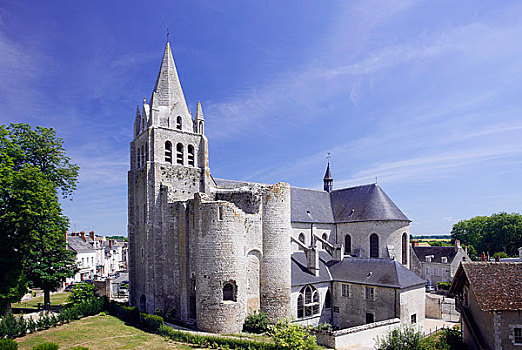法国,中心,卢瓦尔河,圣徒,教区教堂