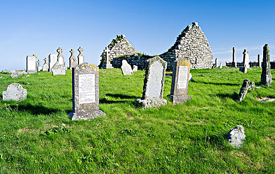 岛屿,墓地,欧洲,苏格兰,大幅,尺寸