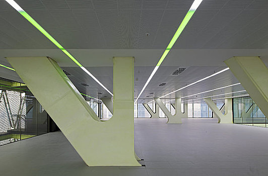 巴塞罗那,2009年,西班牙,内景,办公室,地面,空旷