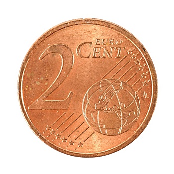 2欧元,分币,硬币
