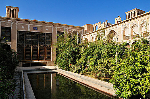 宫殿,历史,城镇,亚兹德,世界遗产,伊朗,波斯,亚洲
