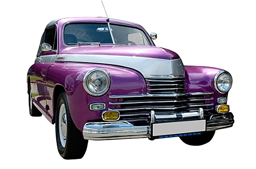 紫色,复古,汽车,隔绝