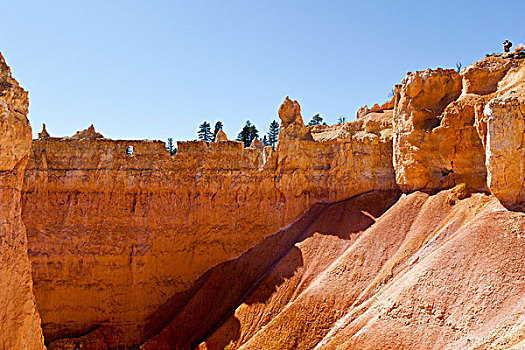 砂岩,岩石构造,布莱斯峡谷国家公园,犹他,美国