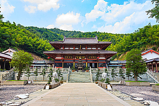 镇海,香山教寺,寺院,寺庙,佛教