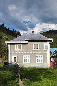 罗马尼亚,布科维纳,区域,乡村,房子