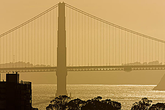 金门大桥,科伊特塔,旧金山湾,旧金山,加利福尼亚,美国