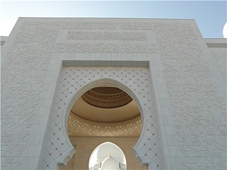 大清真寺,阿布扎比