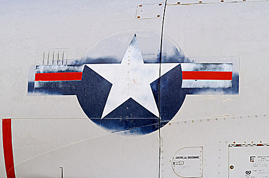 美国,亚利桑那,图森,航空航天博物馆,空军,徽标,喷气式战斗机