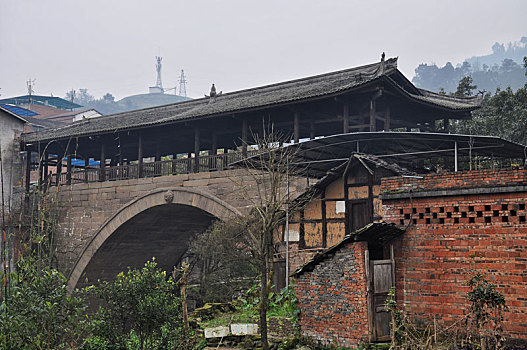 重庆南川盐巴廊桥