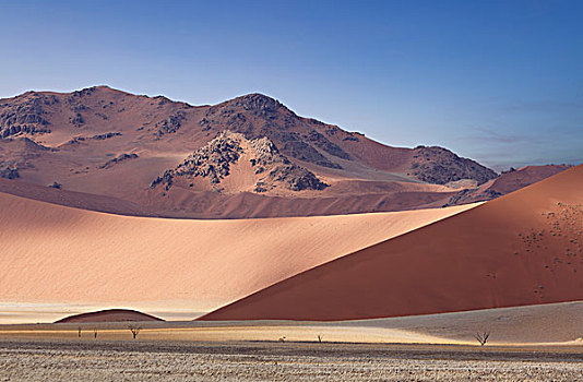 巨大,沙丘,索苏维来地区,国家公园,纳米比亚