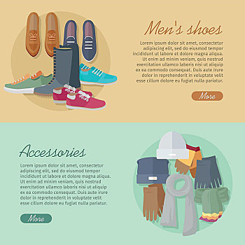 男人,鞋,配饰,秋天,冬天,收集,新,包,帽子,围巾,时髦,靴子,运动鞋,休闲,时尚,矢量,风格