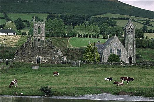教堂,威克洛郡,爱尔兰