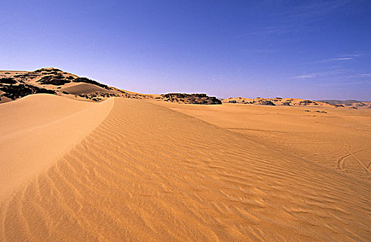 利比亚,费赞,撒哈拉沙漠,阿卡库斯,沙丘
