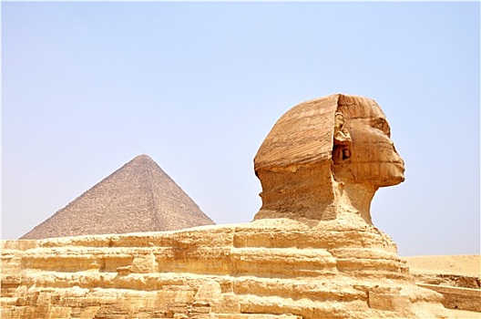 狮身人面像,金字塔,开罗,埃及
