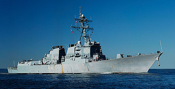 美国海军,驱逐舰,海上