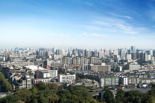 杭州城市全景