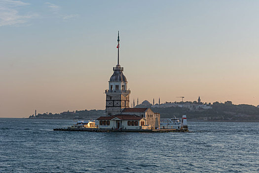 土耳其伊斯坦布尔少女塔