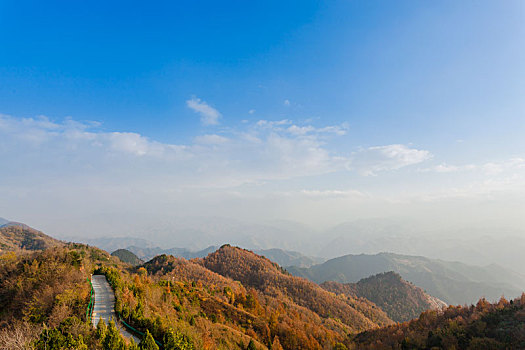 陕西蓝田蓝关古道风光