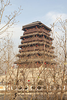 西安汉城湖汉长安城城墙遗址