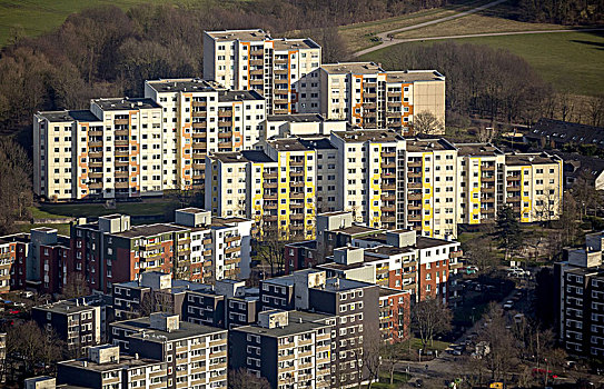 高层建筑,不动产,埃森,鲁尔区,北莱茵威斯特伐利亚,德国