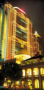 香港回归十周年图片展览会银行大厦