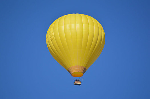 热气球,星期日,基姆湖,漂亮,蓝天