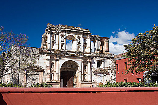 危地马拉,安提瓜岛,建筑,教堂
