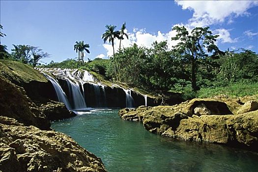 瀑布,特立尼达,古巴