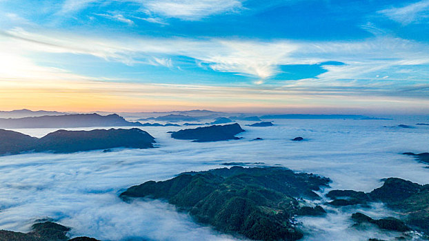 重庆酉阳,乡村清晨风景美