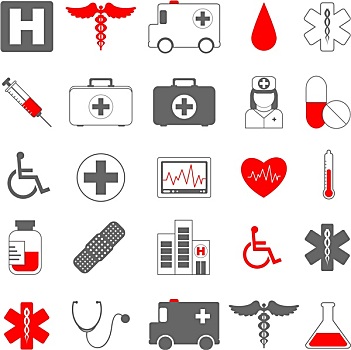 卫生保健,医疗,矢量,象征
