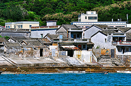 海邊的民居