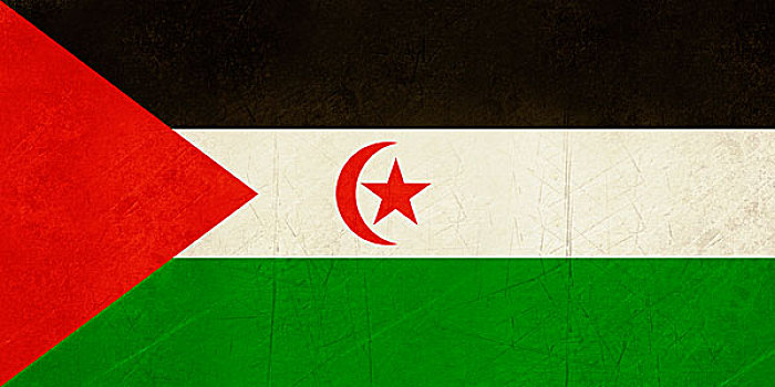低劣,西部,撒哈拉沙漠,旗帜
